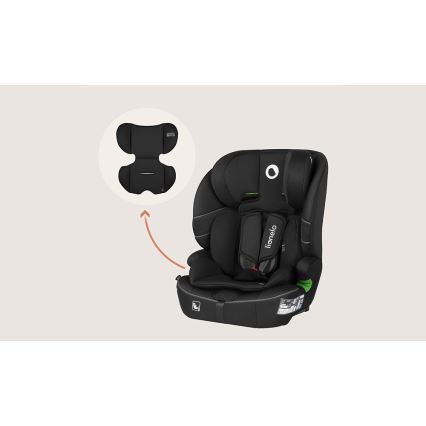Lionelo - Siège auto BILLY i-Size 76-150 cm Noir Carbone