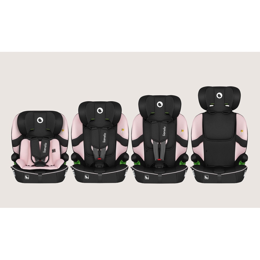 Lionelo - Siège-auto BILLY i-Size 76-150 cm Rose Baby