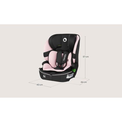 Lionelo - Siège-auto BILLY i-Size 76-150 cm Rose Baby