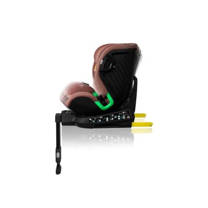 Lionelo - Siège-auto HARMONY i-Size avec base pivotante 40-150 cm, coloris brique
