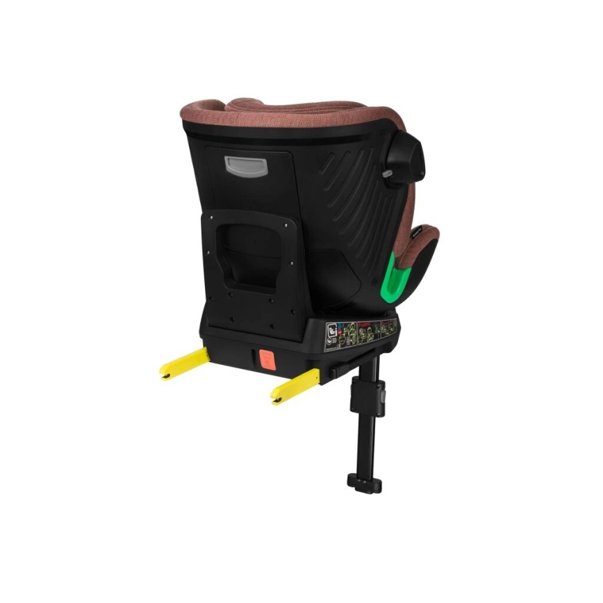 Lionelo - Siège-auto HARMONY i-Size avec base pivotante 40-150 cm, coloris brique