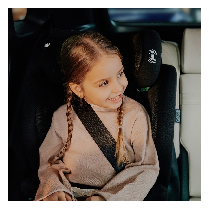 Lionelo - Siège auto IGO i-Size 100-150 cm Noir Carbone