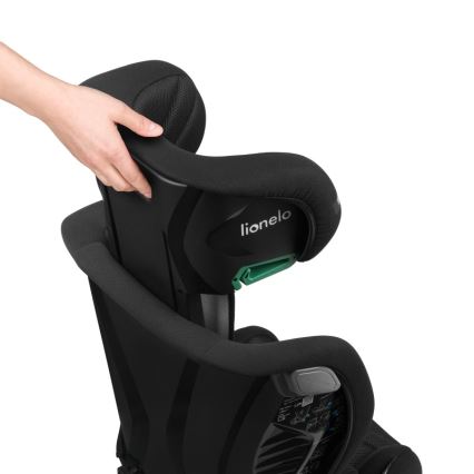 Lionelo - Siège auto IGO i-Size 100-150 cm Noir Carbone