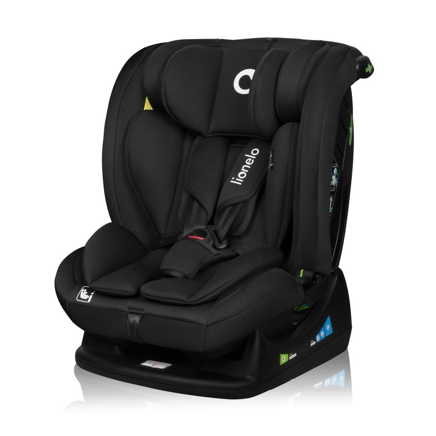 Lionelo - Siège auto IZZY i-Size 40-150 cm Noir carbone