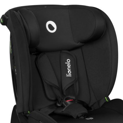 Lionelo - Siège auto IZZY i-Size 40-150 cm Noir carbone