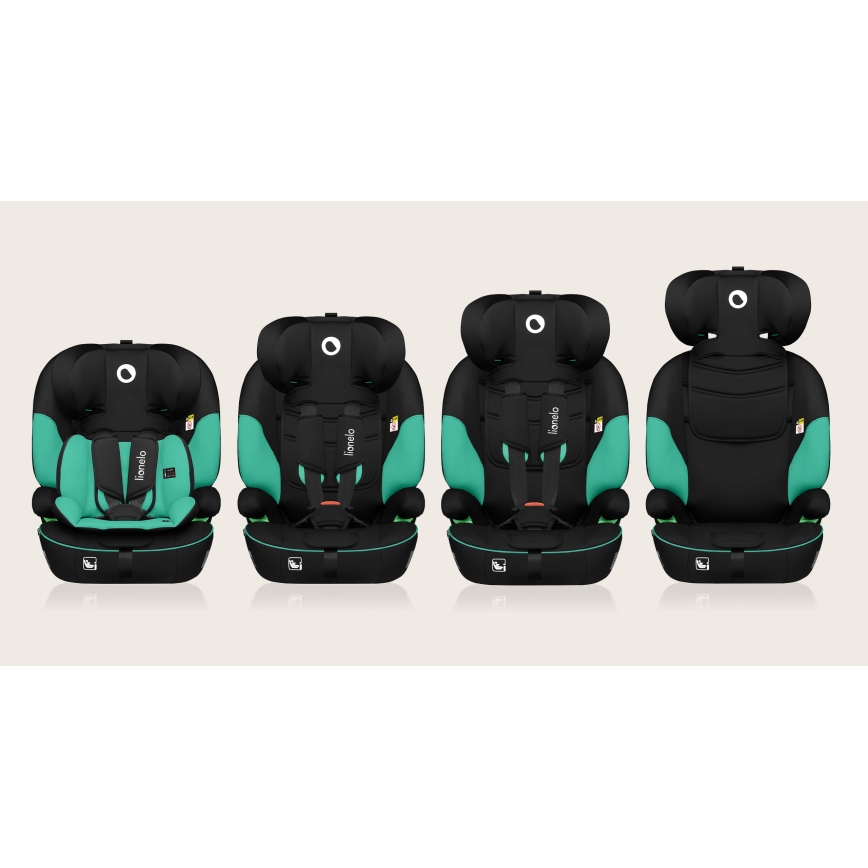 Lionelo - Siège auto LEVI i-Size 76-150 cm Vert émeraude