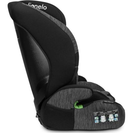 Lionelo - Siège auto LEVI ONE i-Taille 76-150 cm noir/gris