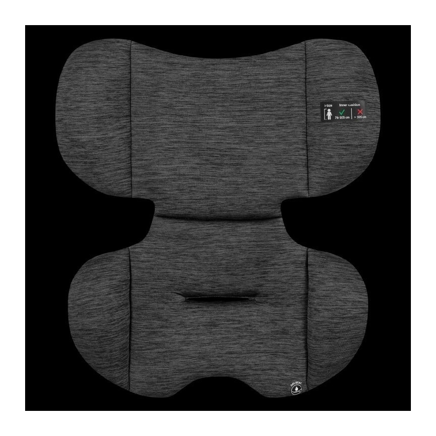 Lionelo - Siège auto LEVI ONE i-Taille 76-150 cm noir/gris