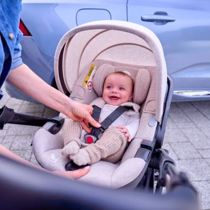 Lionelo - Siège auto MOXIE i-Size 40-87 cm Beige Sable