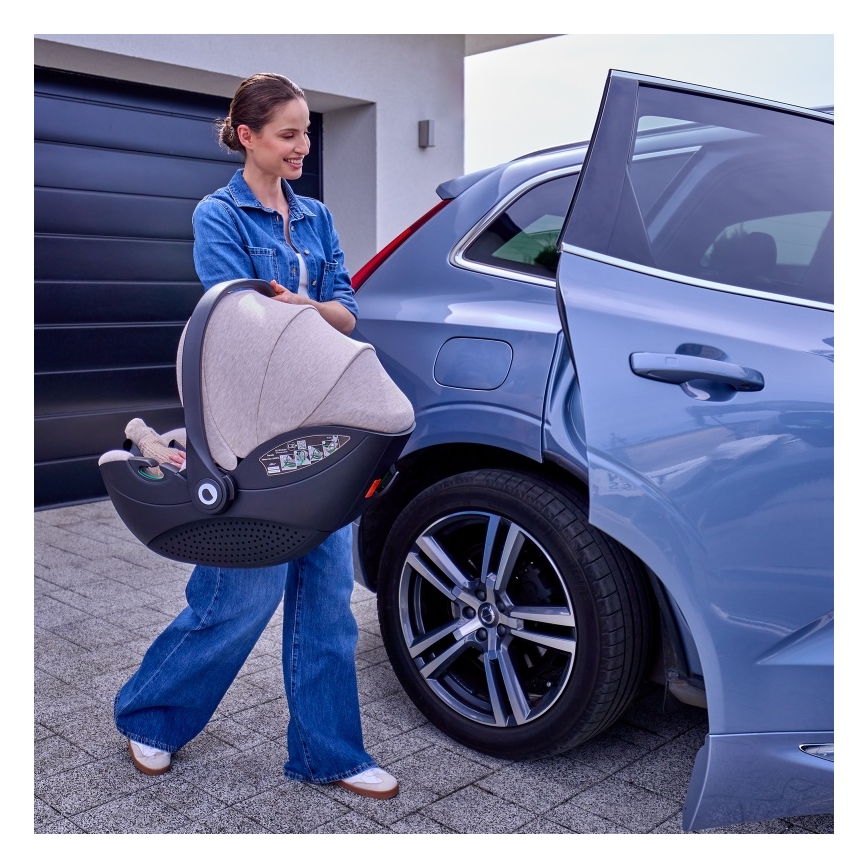 Lionelo - Siège auto MOXIE i-Size 40-87 cm Beige Sable