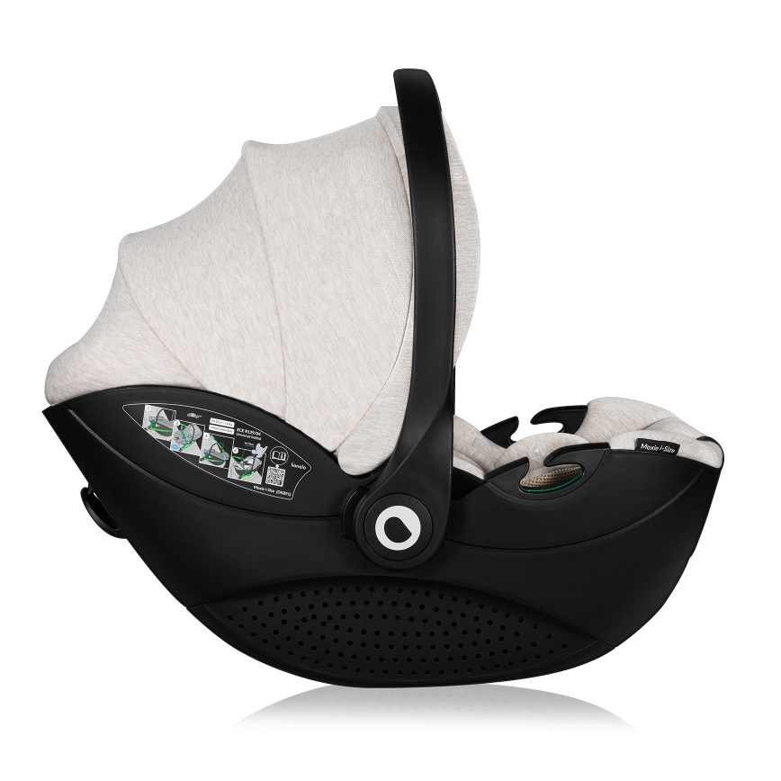Lionelo - Siège auto MOXIE i-Size 40-87 cm Beige Sable