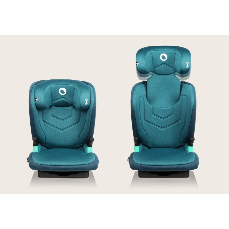 Lionelo - Siège-auto NEAL i-Size 100-150 cm Vert turquoise