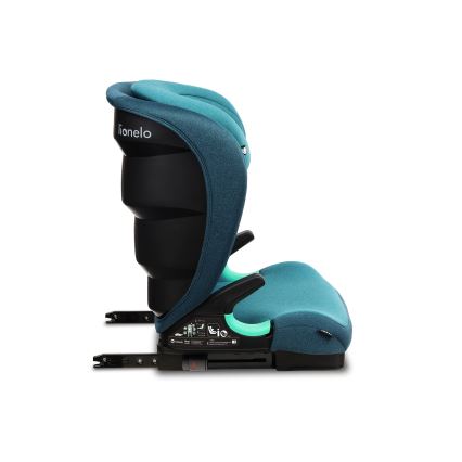 Lionelo - Siège-auto NEAL i-Size 100-150 cm Vert turquoise