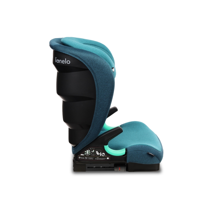 Lionelo - Siège-auto NEAL i-Size 100-150 cm Vert turquoise