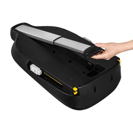 Lionelo - Siège auto pivotant avec base ASTRID SET i-Size 40-87 cm Noir Gris