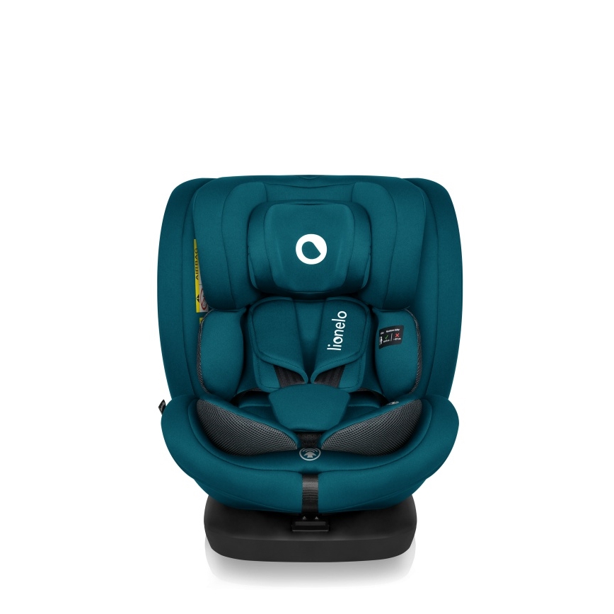 Lionelo - Siège-auto pivotant avec base BASTIAAN i-Size 40-150 cm bleu indigo
