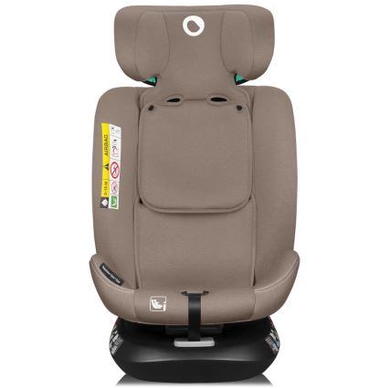 Lionelo - Siège auto pivotant avec base BASTIAAN ONE i-Size 40-150 cm beige sable