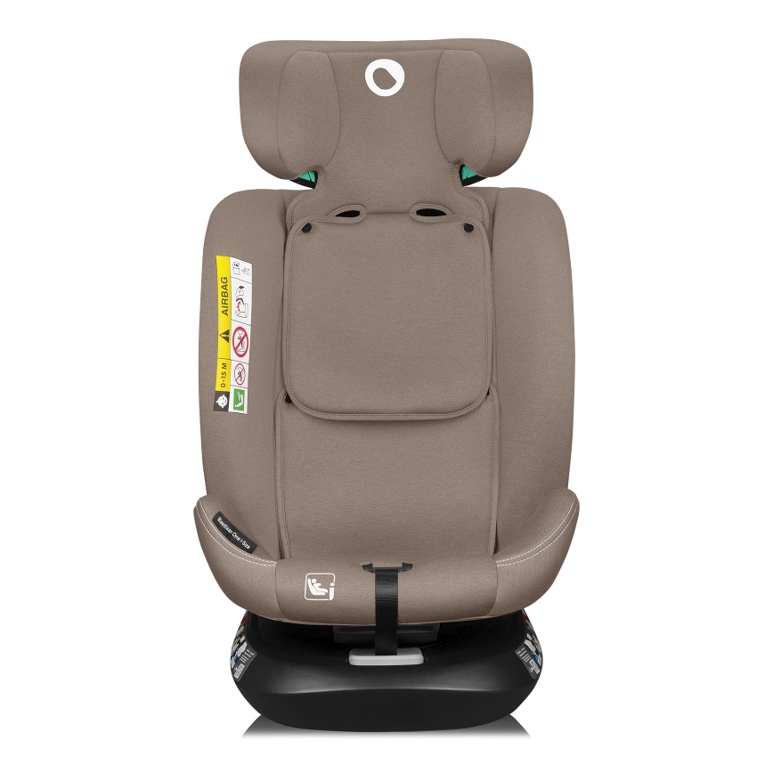 Lionelo - Siège auto pivotant avec base BASTIAAN ONE i-Size 40-150 cm beige sable