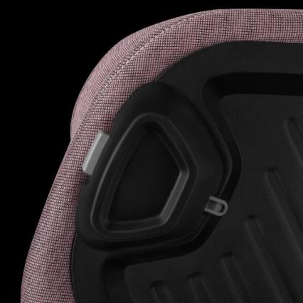 Lionelo - Siège-auto pivotant avec base HARMONY i-Size 40-150 cm rose