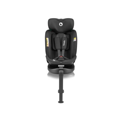 Lionelo - Siège-auto pivotant avec base NAVY i-Size 40-150 cm noir
