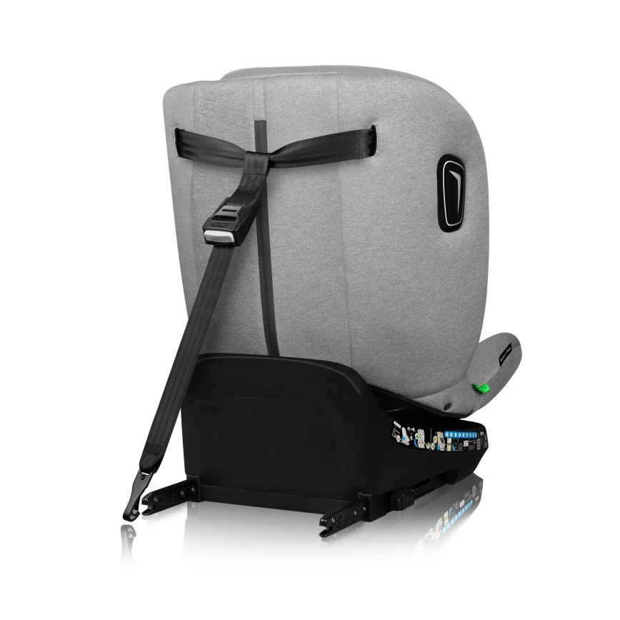 Lionelo - Siège-auto pivotant BRAVE i-Size avec base 40-150 cm Gris Stone