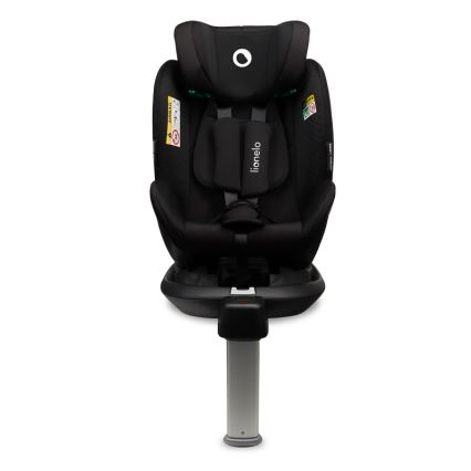 Lionelo - Siège auto pivotant sur base ANTOON PLUS i-Size 40-105 cm Noir Onyx
