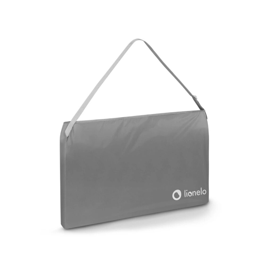 Lionelo - Sponda di sicurezza per letto LORA XL grigio scuro