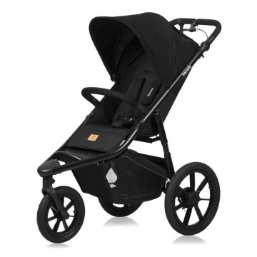 Lionelo - Sport-Kinderwagen AZURA, schwarz