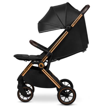 Lionelo - Sport-Kinderwagen CLOE schwarz/gold