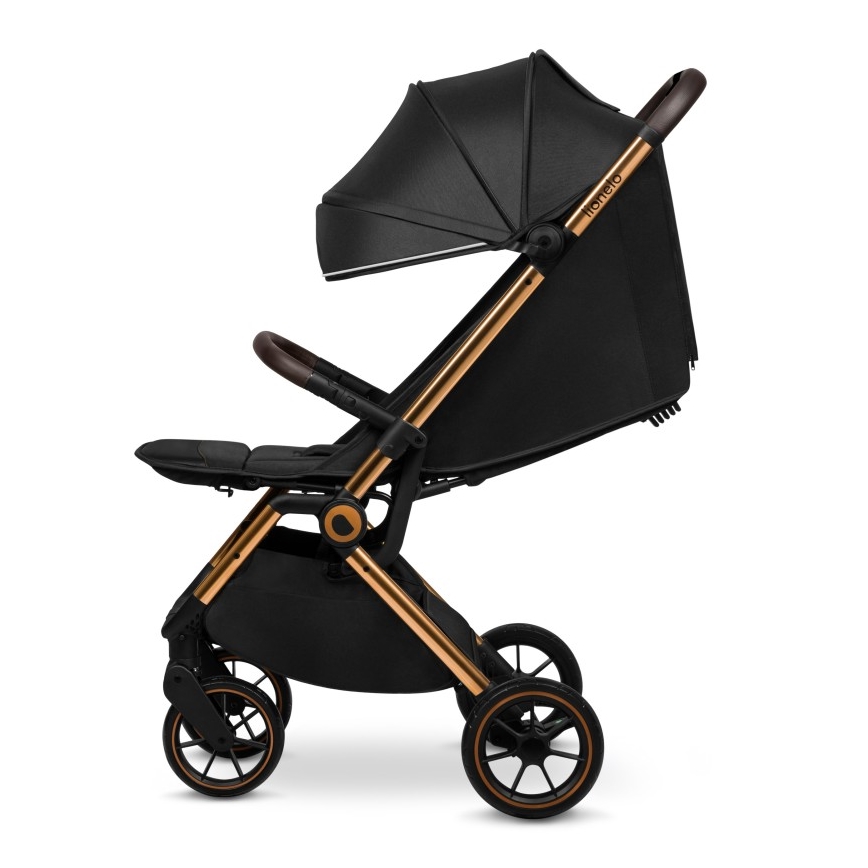 Lionelo - Sport-Kinderwagen CLOE schwarz/gold