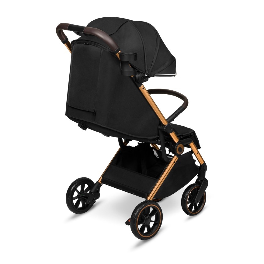 Lionelo - Sport-Kinderwagen CLOE schwarz/gold