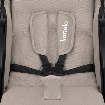 Lionelo - Sport-Kinderwagen EMMA PLUS beige/schwarz