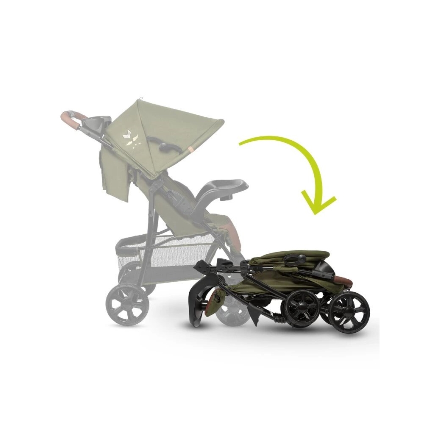 Lionelo - Sport-Kinderwagen EMMA PLUS grün