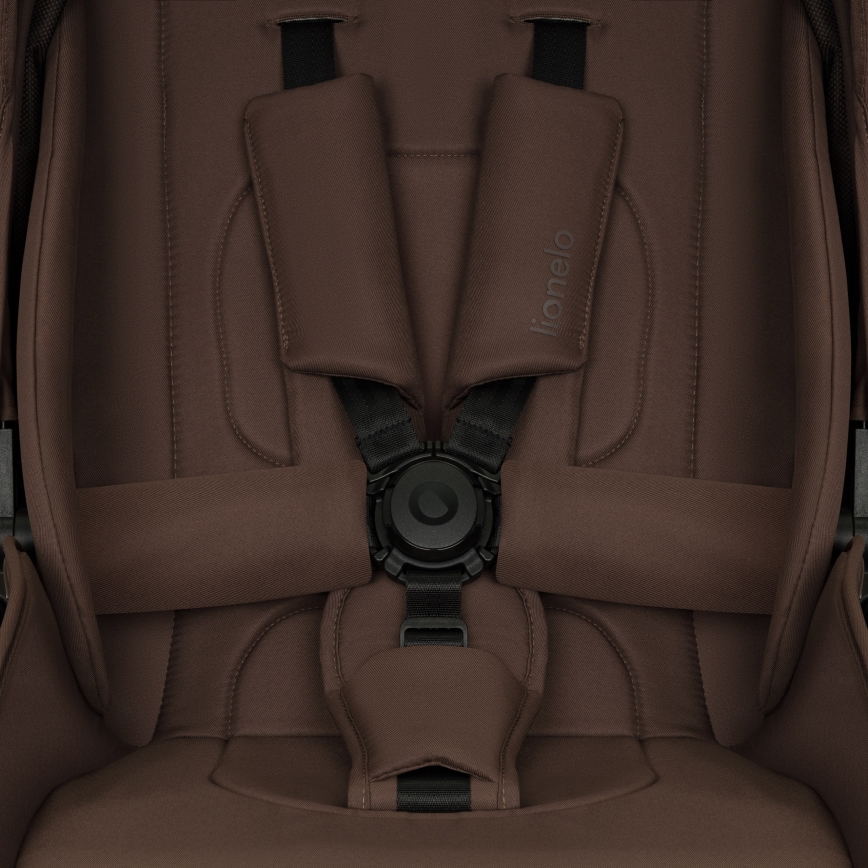 Lionelo - Sport-Kinderwagen MIKA PLUS Mocha Mousse