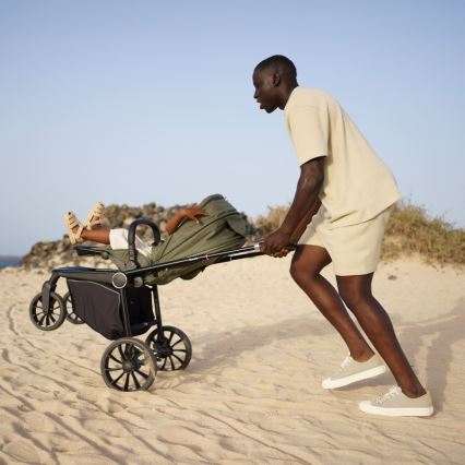 Lionelo - Sport-Kinderwagen MIKA PLUS Olivgrün