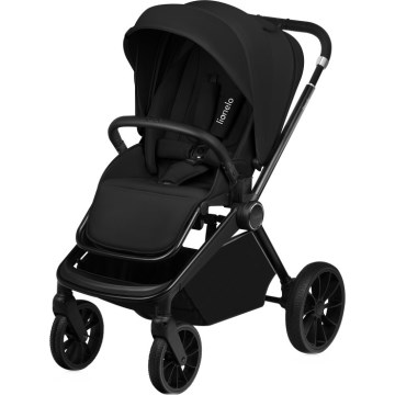 Lionelo - Sport-Kinderwagen MIKA PLUS Schwarzer Onyx