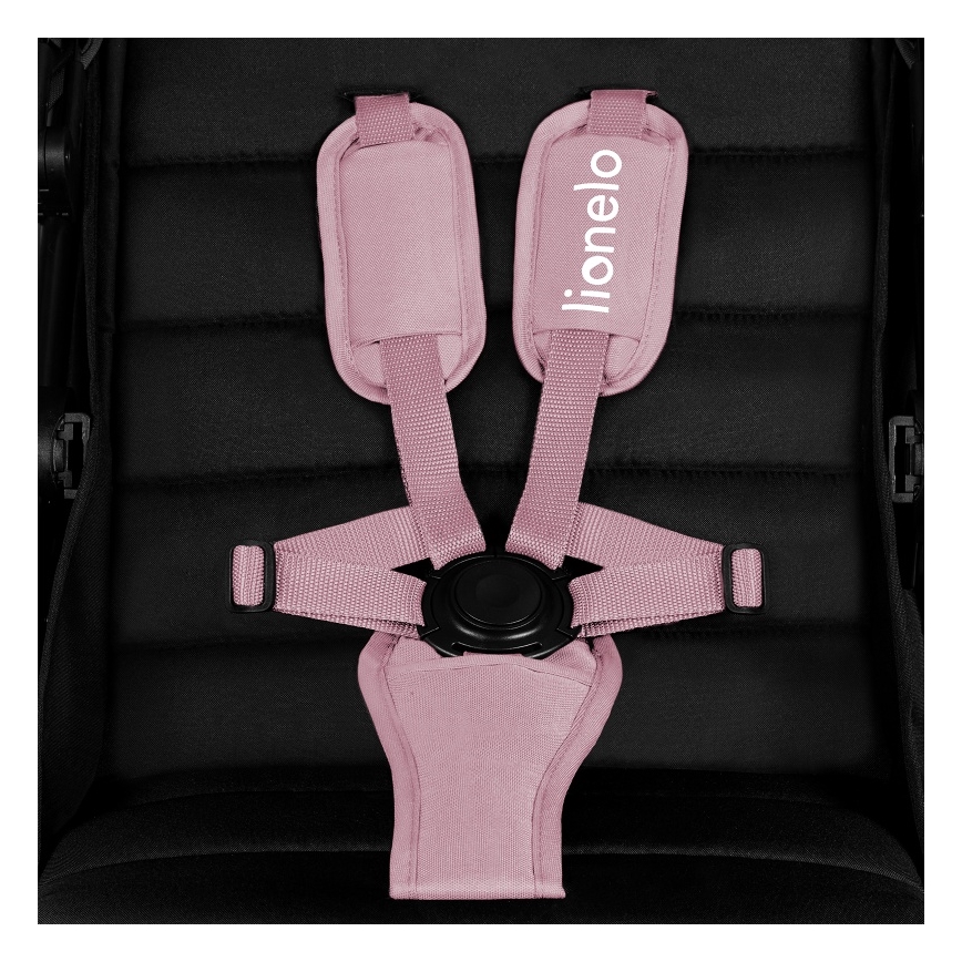 Lionelo - Sport-Kinderwagen MIRA Pink Rose