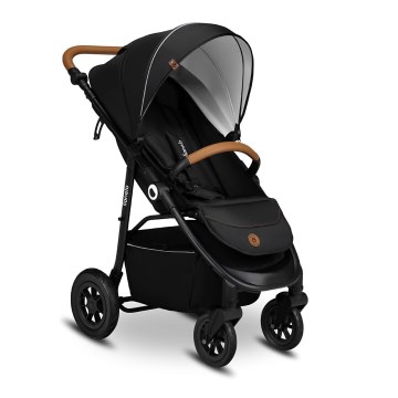 Lionelo - Sport-Kinderwagen NATT Onyx-Schwarz