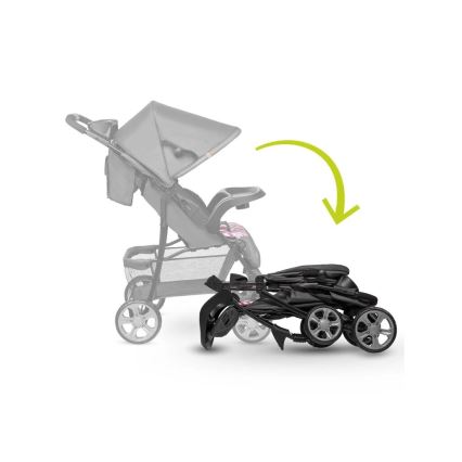 Lionelo - Sportkinderwagen EMMA PLUS grau
