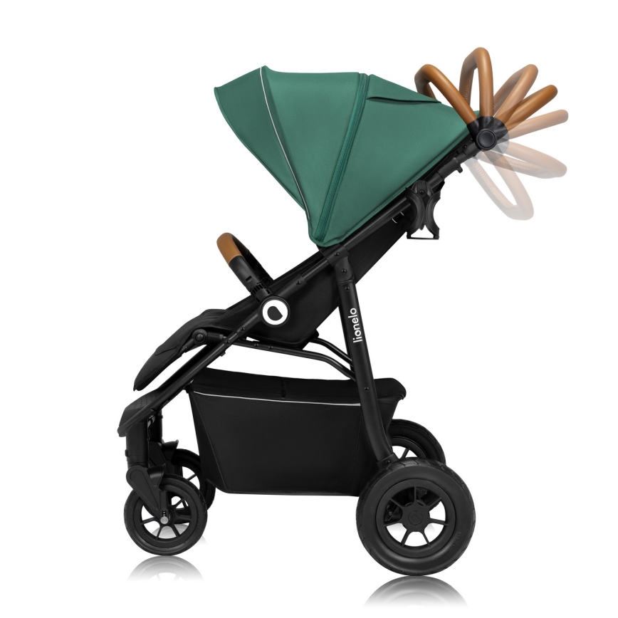 Lionelo - Sportkinderwagen NATT Smaragdgrün