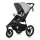 Lionelo - Sportlicher Kinderwagen AZURA schwarz/grau