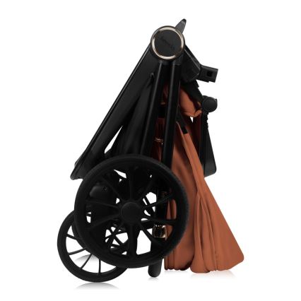 Lionelo - Sportlicher Kinderwagen MIKA PLUS, Rostbraun