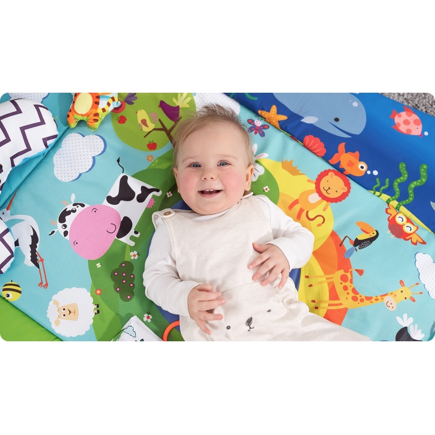 Lionelo - Tapis de jeu pour enfant ANIKA