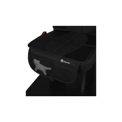Lionelo - Tapis de protection pour siège auto SIKKER Noir Carbone