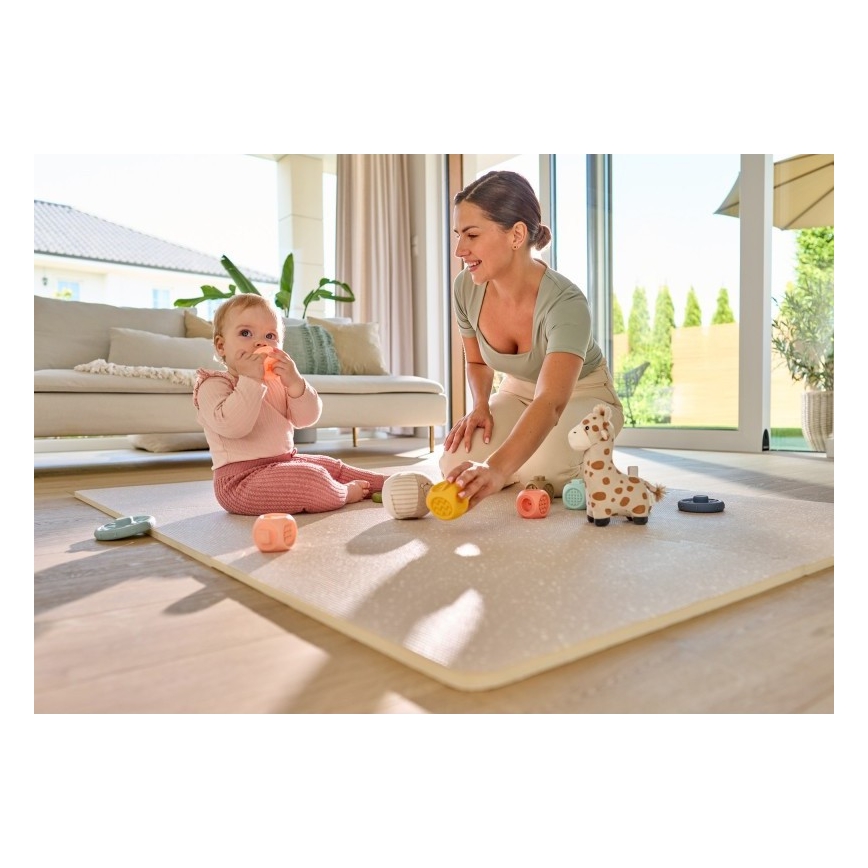 Lionelo - Tapis puzzle en mousse YOKA 116 x 173 cm