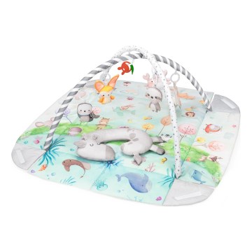 Lionelo - Tappeto da gioco per bambini ANIKA Natural