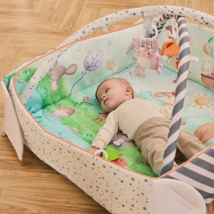 Lionelo - Tappeto da gioco per bambini ANIKA Natural