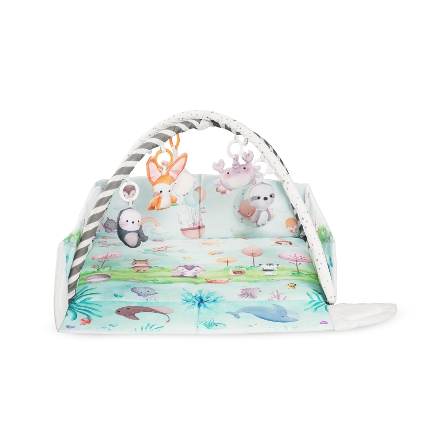 Lionelo - Tappeto da gioco per bambini ANIKA Natural