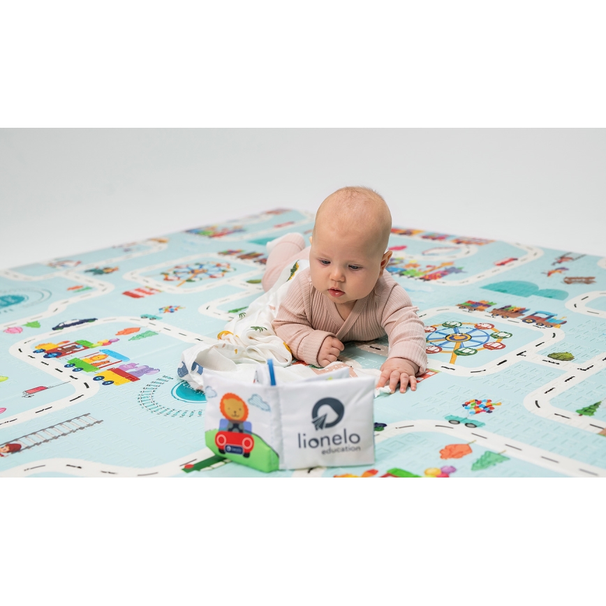 Lionelo - Tappeto da gioco per bambini ROBBY