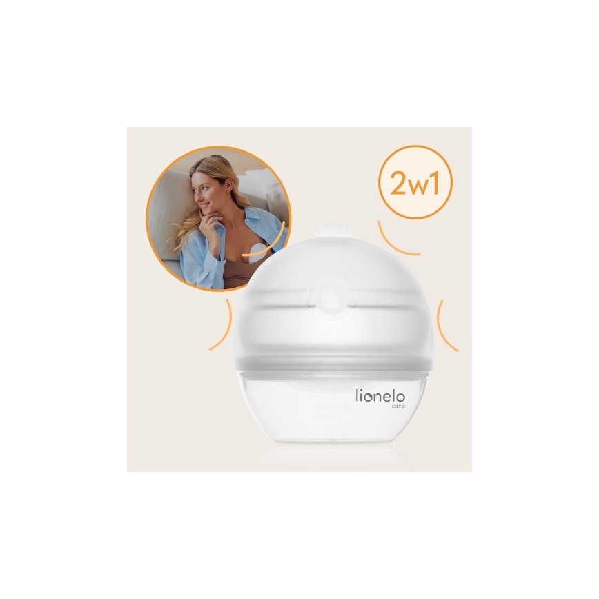 Lionelo - Tiralatte 2 in 1 MILKY 60 ml